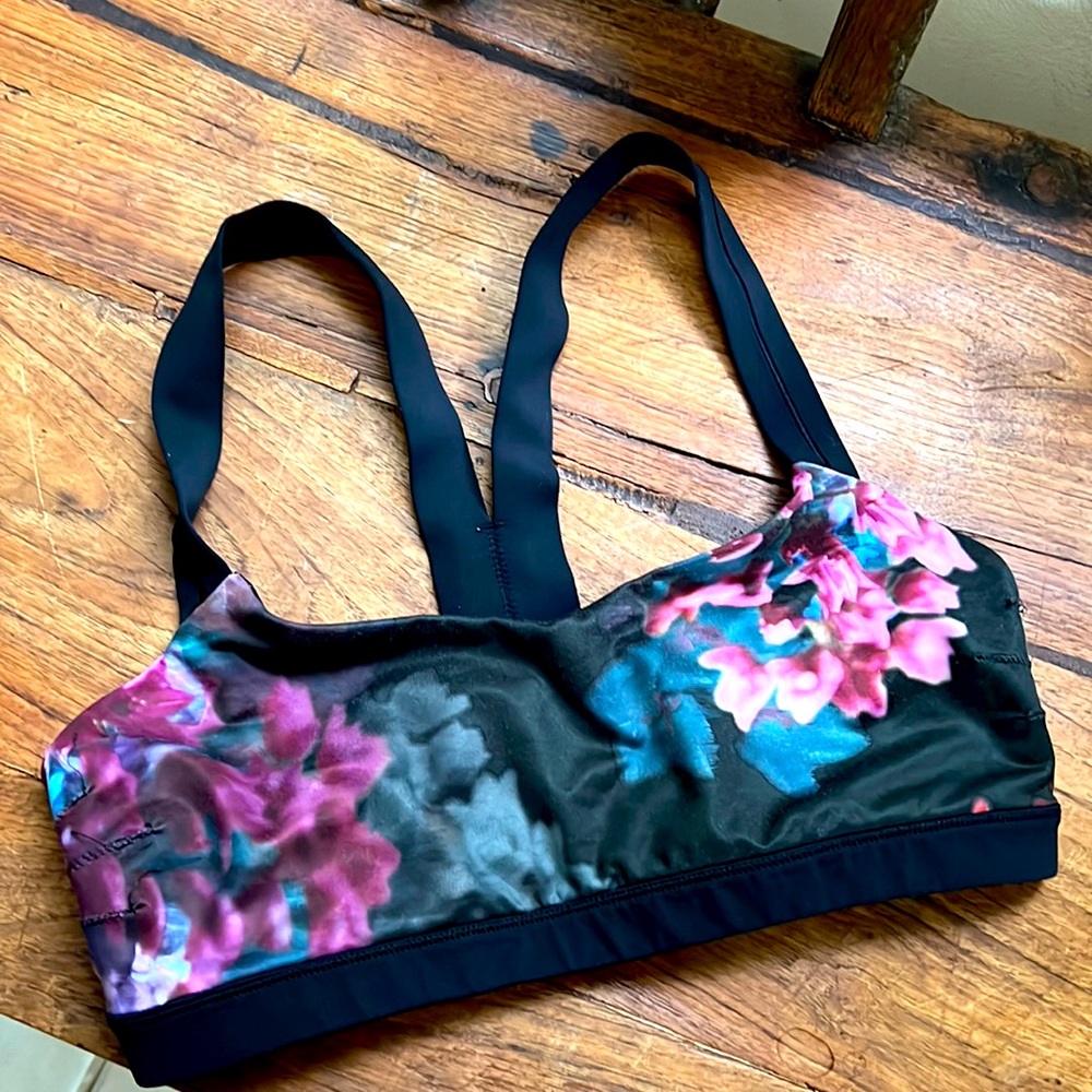 Lululemon Floral Sports Bra